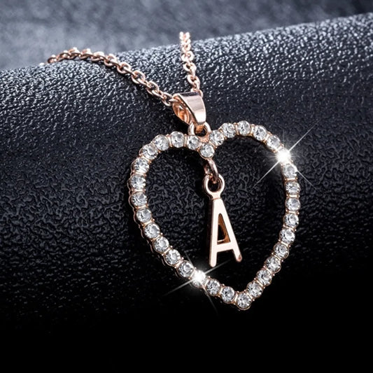 Love Initial Necklace